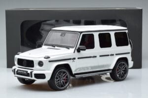 Mercedes AMG G63 Edition 55 W463 Branco GT Spirit 1:18 GT890 Resina - imagem 6 de 6