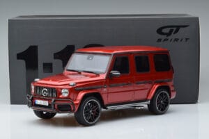Mercedes AMG G63 W464 Asia Edition Vermelho GT Spirit 1:18 CLDC010 Resina - imagem 6 de 6