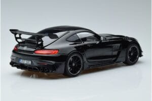 Mercedes AMG GT C190 Black Series Preto Norev 1:18 183900 Metal - imagem 3 de 7