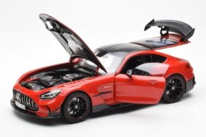 Mercedes AMG GT Black Series Vermelho Asia Exclusive Norev 1:18 183906 Metal - imagem 2 de 8