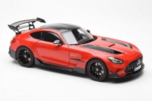 Mercedes AMG GT Black Series Vermelho Asia Exclusive Norev 1:18 183906 Metal - imagem 6 de 8