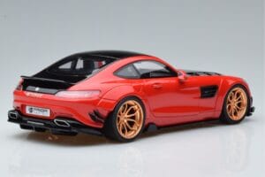 Mercedes AMG GT Prior Design C190 Vermelho GT Spirit 1:18 ZM104 Resina - imagem 2 de 6