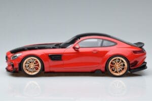 Mercedes AMG GT Prior Design C190 Vermelho GT Spirit 1:18 ZM104 Resina - imagem 3 de 6