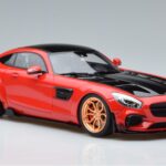 Mercedes AMG GT Prior Design C190 Vermelho GT Spirit 1:18 ZM104 Resina - image 4 of 6