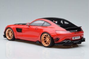 Mercedes AMG GT Prior Design C190 Vermelho GT Spirit 1:18 ZM104 Resina - imagem 5 de 6