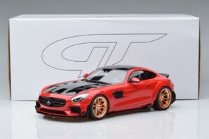 Mercedes AMG GT Prior Design C190 Vermelho GT Spirit 1:18 ZM104 Resina - imagem 6 de 6