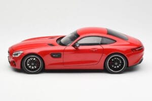 Mercedes AMG GT C190 Vermelho Norev 1:18 183496 Metal - imagem 4 de 8