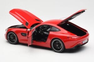 Mercedes AMG GT C190 Vermelho Norev 1:18 183496 Metal - imagem 5 de 8