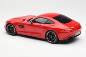 Mercedes AMG GT C190 Vermelho Norev 1:18 183496 Metal - imagem 7 de 8