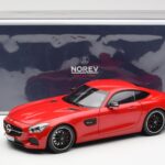 Mercedes AMG GT C190 Vermelho Norev 1:18 183496 - image 8 of 8