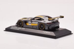Mercedes AMG GT3 Presentation IAA 2015 Minichamps 1:43 437163096 Metal - imagem 3 de 4