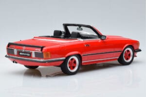 Mercedes AMG SL500 R107 Vermelho Otto 1:18 OT962 Resina - imagem 2 de 6