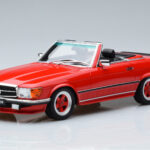 Mercedes AMG SL500 R107 Vermelho Otto 1:18