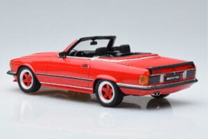Mercedes AMG SL500 R107 Vermelho Otto 1:18 OT962 Resina - imagem 5 de 6