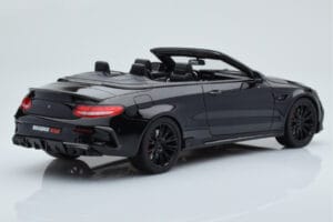 Mercedes Brabus 650 Cabriolet Preto GT Spirit 1:18 GT206 Resina - imagem 2 de 6