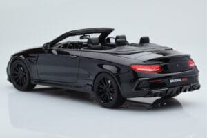 Mercedes Brabus 650 Cabriolet Preto GT Spirit 1:18 GT206 Resina - imagem 5 de 6