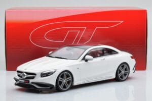 Mercedes Brabus 900 S-Class C222 Coupe Polar Branco GT Spirit 1:18 GT747 Resina - imagem 6 de 6