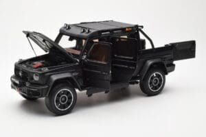 Mercedes Brabus G800 W463 Adventure XLP Night Preto Magno Almost Real 1:18 860525 Metal - imagem 2 de 8