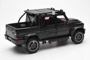 Mercedes Brabus G800 W463 Adventure XLP Night Preto Magno Almost Real 1:18 860525 Metal - imagem 3 de 8