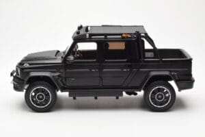 Mercedes Brabus G800 W463 Adventure XLP Night Preto Magno Almost Real 1:18 860525 Metal - imagem 4 de 8