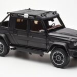 Mercedes Brabus G800 W463 Adventure XLP Night Preto Magno Almost Real 1:18 - image 6 of 8