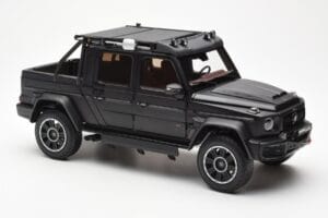 Mercedes Brabus G800 W463 Adventure XLP Night Preto Magno Almost Real 1:18 860525 Metal - imagem 6 de 8