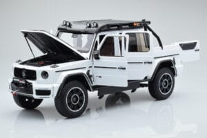 Mercedes Brabus G800 W464 Adventure XLP Polar Branco Almost Real 1:18 860524 Metal - imagem 2 de 8