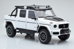 Mercedes Brabus G800 W464 Adventure XLP Polar Branco Almost Real 1:18 860524 Metal - imagem 6 de 8