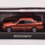 Mercedes C-Class W202 C240 Laranja Metálico Minichamps 1:43 - image 4 of 4