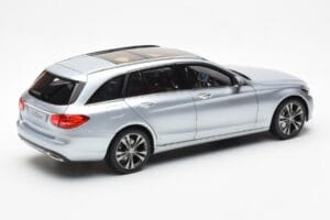 Mercedes C-Class W205 T-Model Prata Asia Exclusive Norev 1:18 183865 Metal - imagem 3 de 8