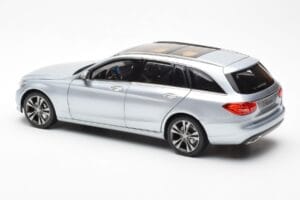 Mercedes C-Class W205 T-Model Prata Asia Exclusive Norev 1:18 183865 Metal - imagem 7 de 8