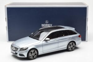 Mercedes C-Class W205 T-Model Prata Asia Exclusive Norev 1:18 183865 Metal - imagem 8 de 8