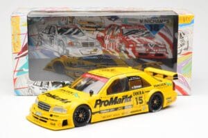 Mercedes C-Class W202 #15 Ommen DTM 1994 UT Models 1:18 180943315 Metal - imagem 6 de 6