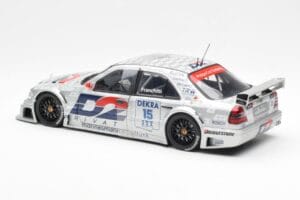 Mercedes C-Class W202 #15 Team AMG A. Franchetti DTM 1995 UT Models 1:18 180953315 Metal - imagem 5 de 6