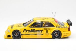 Mercedes C-Class W202 #6 Team Zakspeed K. Thiim DTM 1995 UT Models 1:18 180953306 Metal - imagem 3 de 6