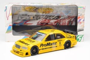 Mercedes C-Class W202 #6 Team Zakspeed K. Thiim DTM 1995 UT Models 1:18 180953306 Metal - imagem 6 de 6