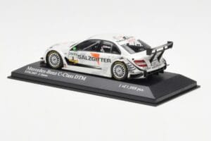 Mercedes C-Class W204 #5 Team AMG Mercedes J. Green DTM 2007 Minichamps 1:43 400073705 Metal - imagem 3 de 4