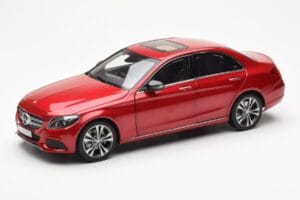 Mercedes C-Class W205 Vermelho Metálico Asia Exclusive Norev 1:18 183835