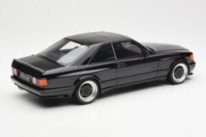 Mercedes 560 SEC C126 AMG Widebody Preto Otto 1:18 OT187 Resina - imagem 2 de 6
