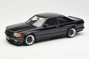 Mercedes 560 SEC C126 AMG Widebody Preto Otto 1:18 OT187