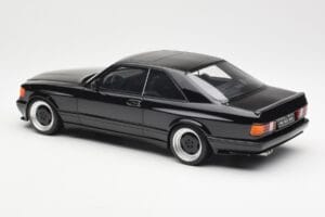 Mercedes 560 SEC C126 AMG Widebody Preto Otto 1:18 OT187 Resina - imagem 5 de 6