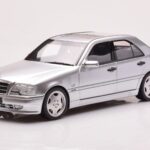Mercedes C36 AMG W202 Prata Otto 1:18