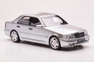 Mercedes C36 AMG W202 Prata Otto 1:18 OT443 Resina - imagem 4 de 6