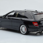 Mercedes C63 AMG S204 T-Model Preto GT Spirit 1:18 - image 5 of 6