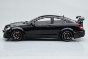Mercedes C63 AMG W204 Black Series Preto GT Spirit 1:18 ZM019 Resina - imagem 3 de 7