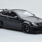 Mercedes C63 AMG W204 Black Series Preto GT Spirit 1:18 - image 4 of 7