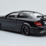 Mercedes C63 AMG W204 Black Series Preto GT Spirit 1:18 - image 5 of 7