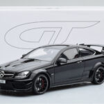 Mercedes C63 AMG W204 Black Series Preto GT Spirit 1:18 - image 7 of 7