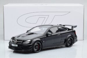 Mercedes C63 AMG W204 Black Series Preto GT Spirit 1:18 ZM019 Resina - imagem 7 de 7
