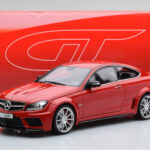 Mercedes C63 AMG W204 Black Series Vermelho GT Spirit 1:18 - image 6 of 6